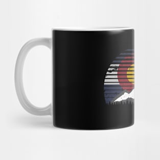 Keystone Colorado X Co Flag Mountain Mug